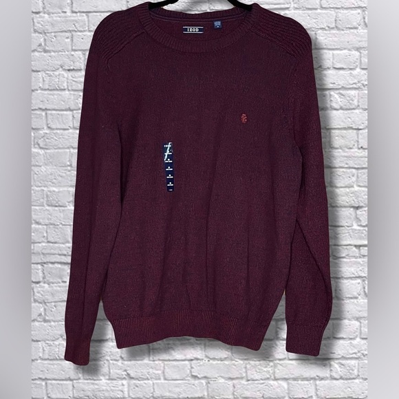 IZOD Crewneck Marled Sweater - Picture 2 of 5